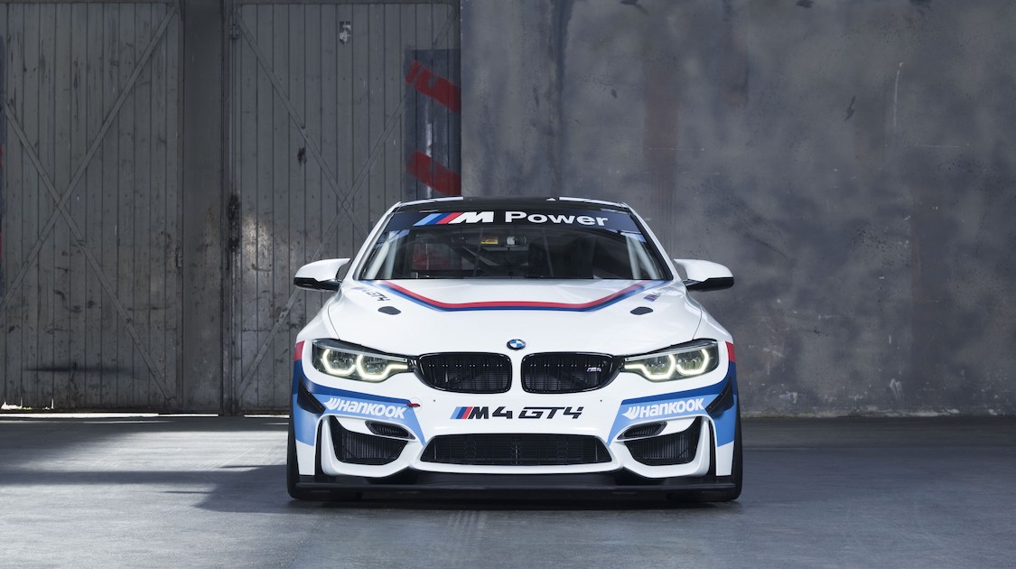 Bmw Gt4 Racewagen Fotobehang 3D