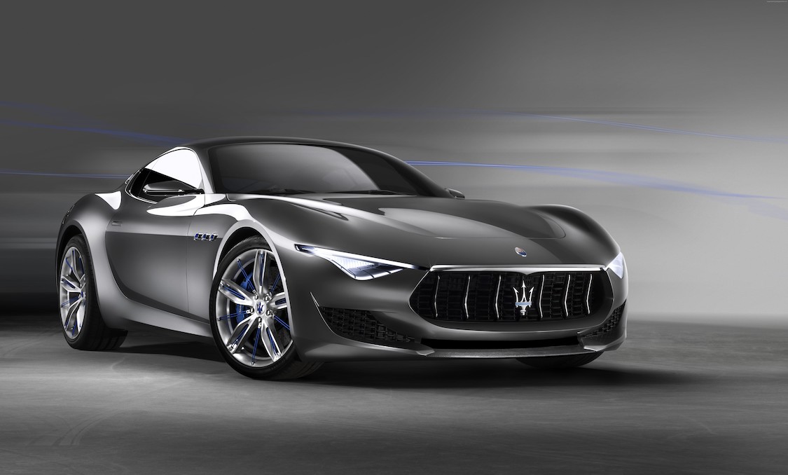 Maserati Luxeauto Behang 3D