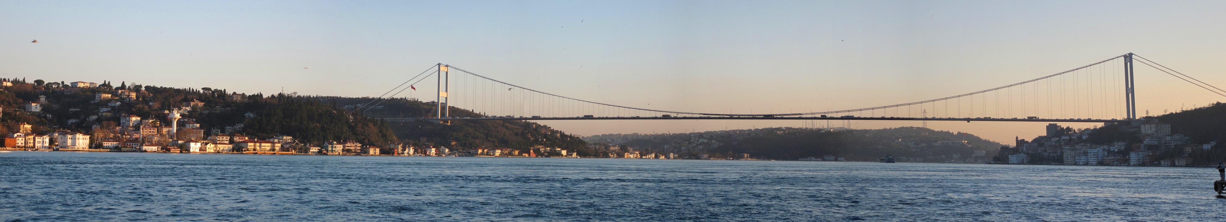 Bosporus-Brug Fotobehang 3D