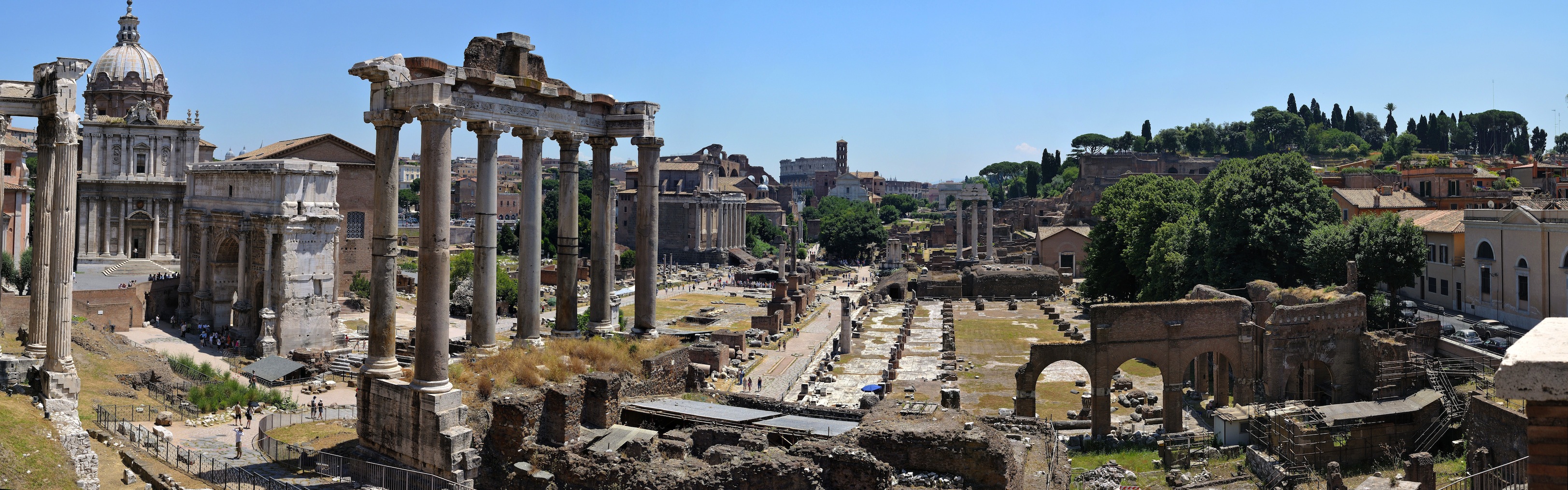 Forum Romanum 3D Behang