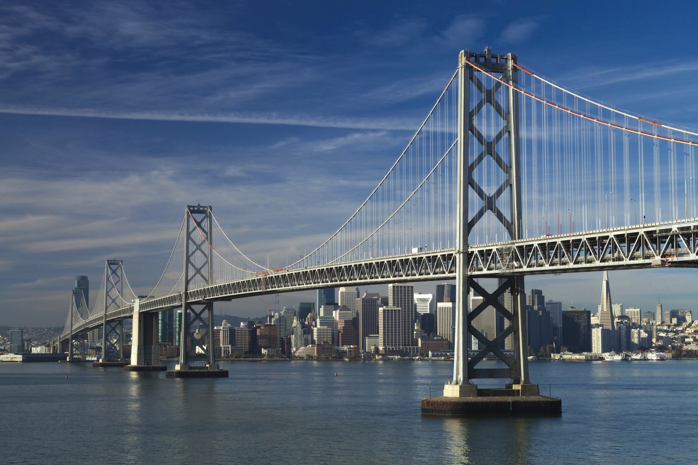 Lange Brug Fotobehang 3D