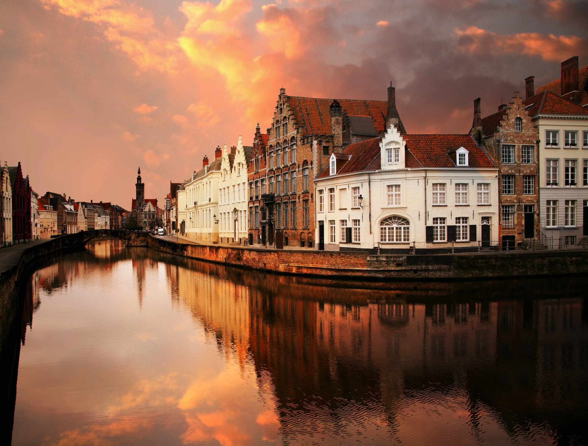 In Brugge 3D Fotobehang