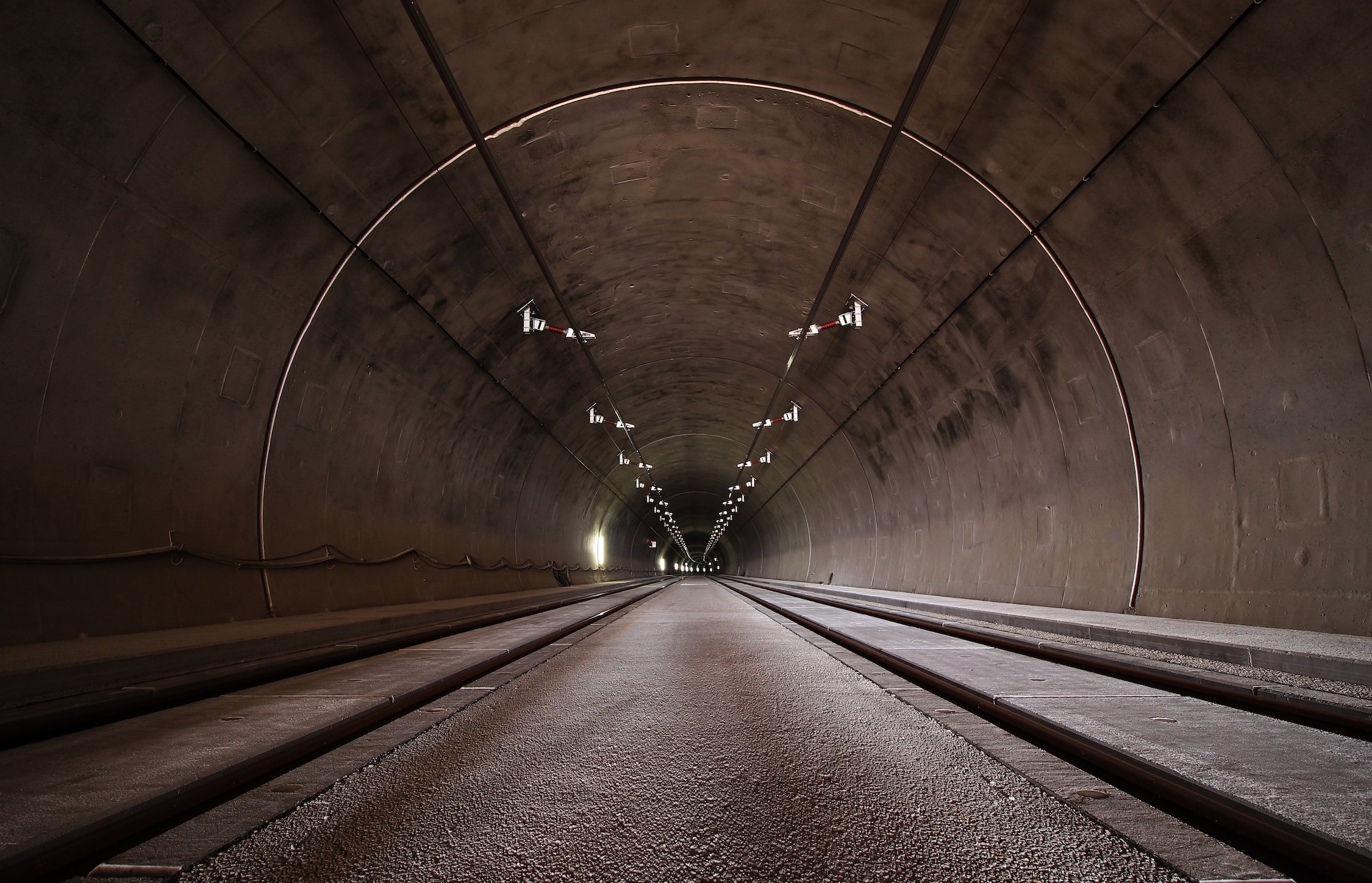 Diepe Tunnel Fotobehang