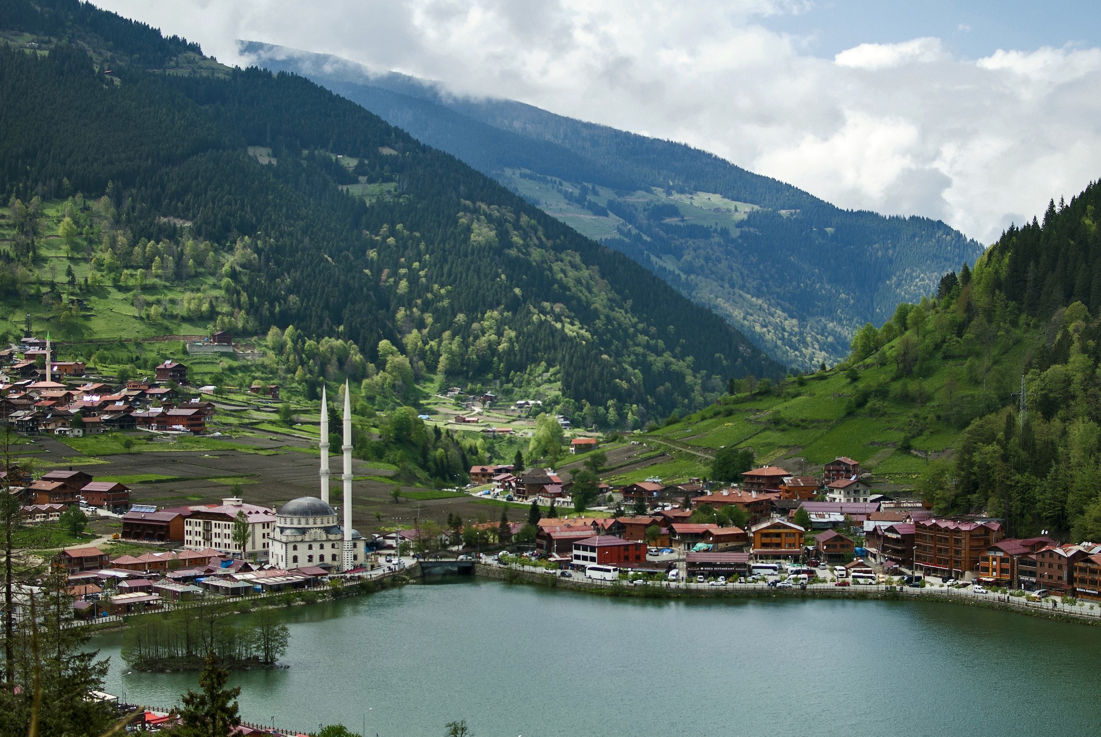 Trabzon Uzungol Behang 3D