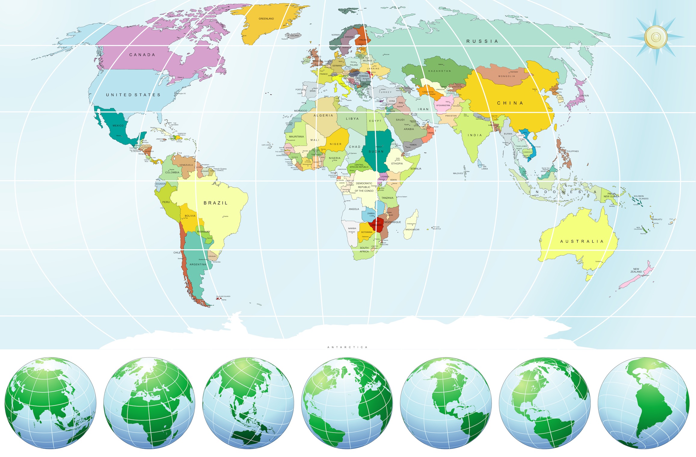 De Wereld Vanuit Elk Perspectief Fotobehang