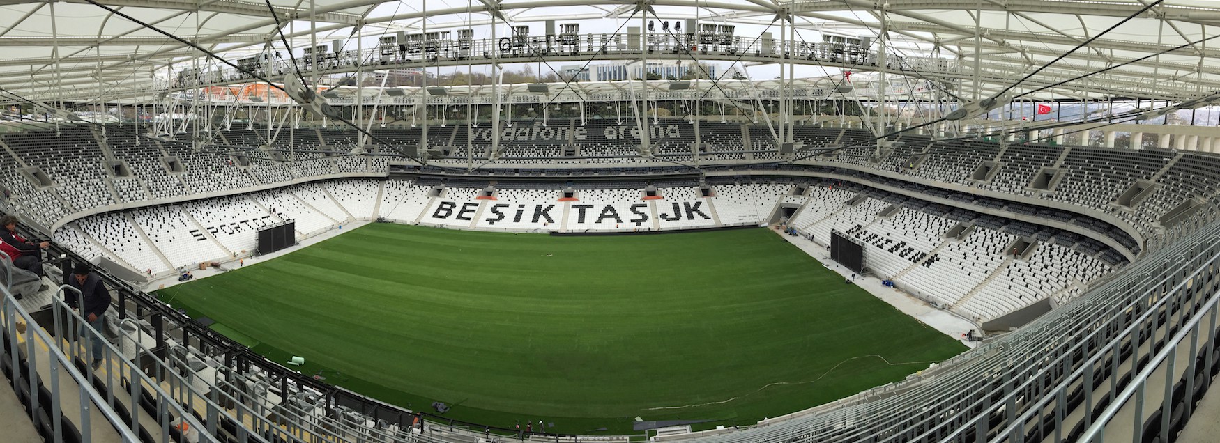 Beşiktaş Vodafone Arena Stadium 3D Fotobehang