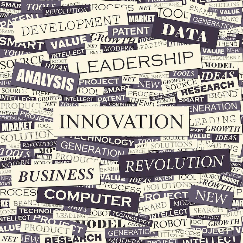 Innovatie wallpaper mural