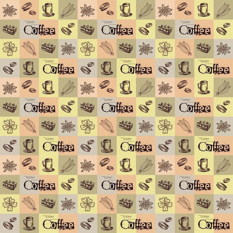 Harmonie Koffiecake wallpaper mural