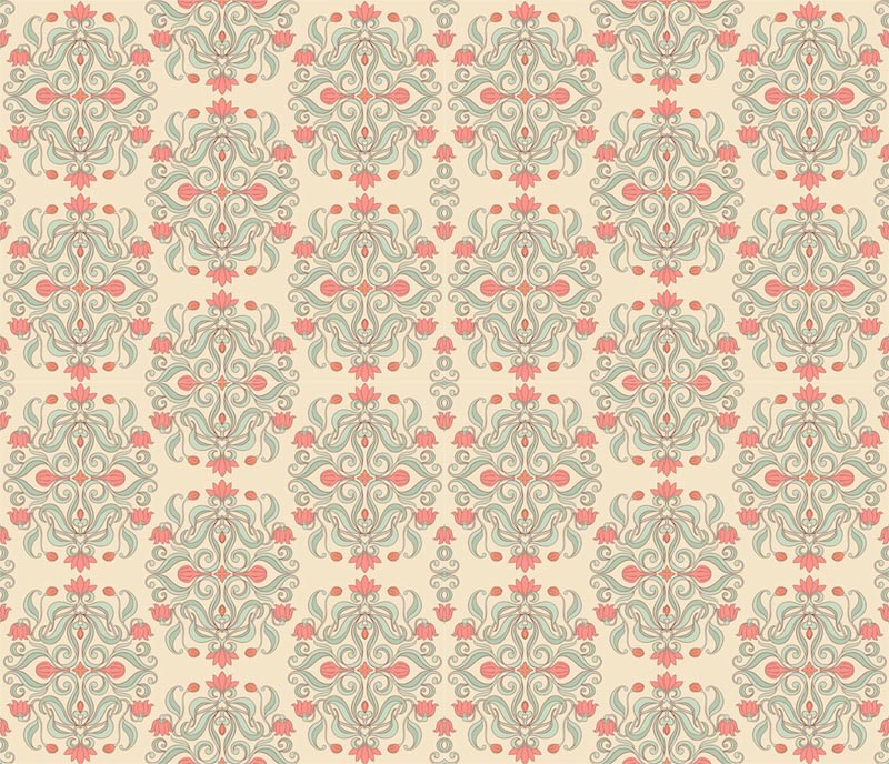 Granaatappelbloem wallpaper mural