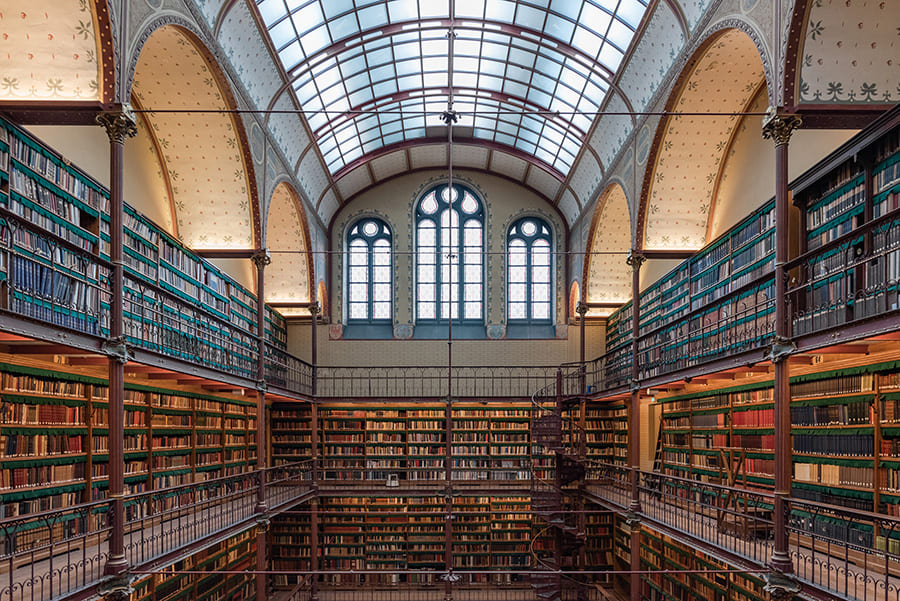 Rijksmuseum Bibliotheek wallpaper mural