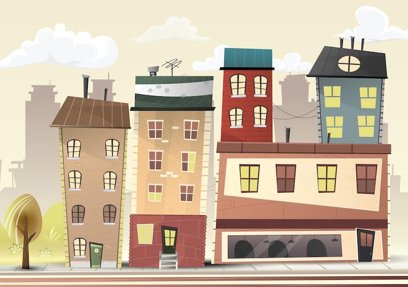 Asielwijk wallpaper mural