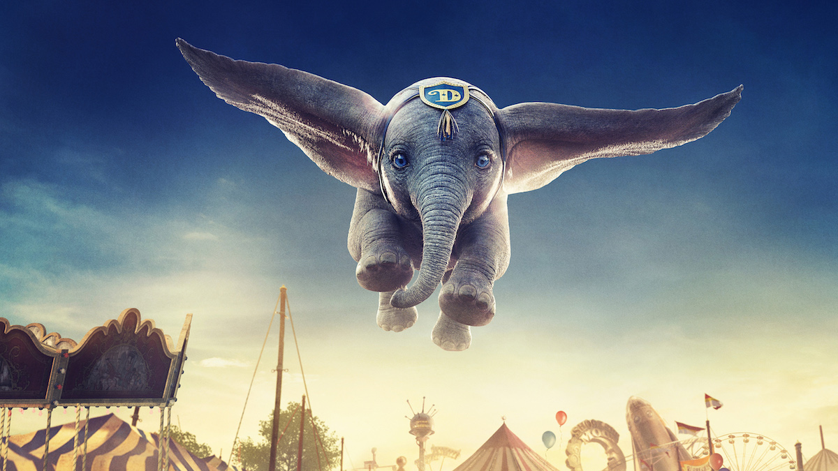 Olifant Dumbo wallpaper mural
