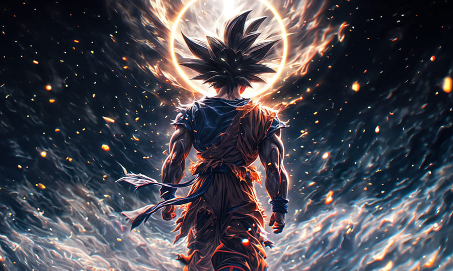 Dragon Ball Kracht wallpaper mural