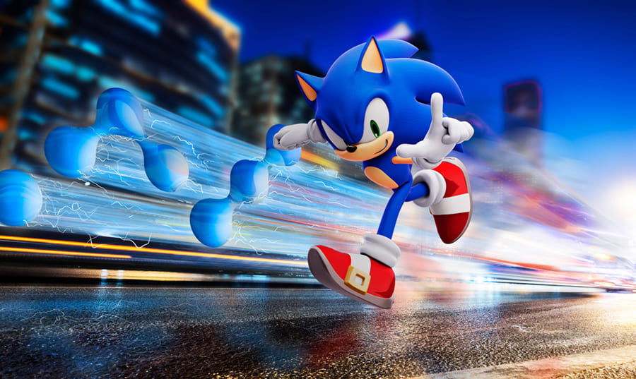 Sonic Wereld wallpaper mural