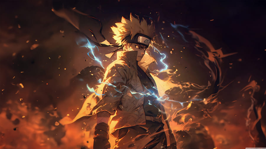 Naruto Krijgersgeest wallpaper mural