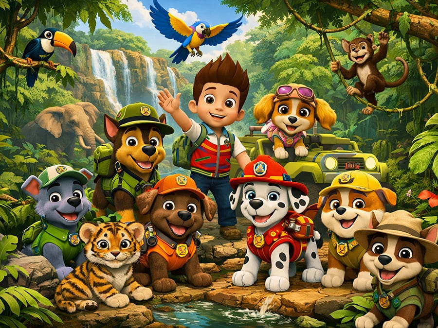 Paw Patrol Poster wallpaper mural
