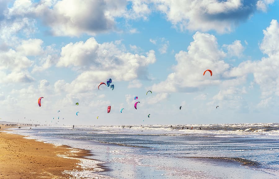 Strand Noordzee wallpaper mural