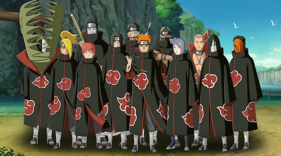 Naruto Akatsuki Poster wallpaper mural
