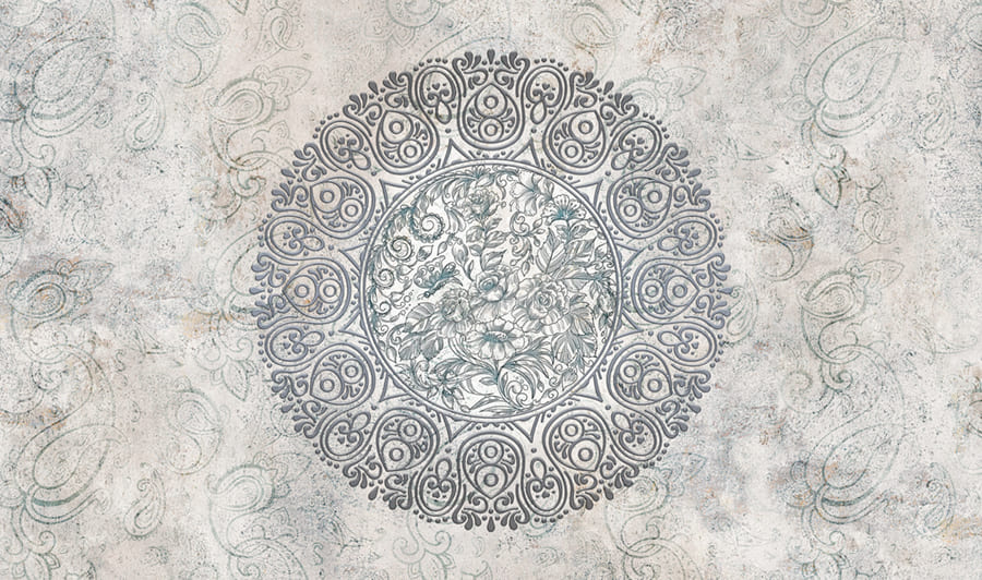 Siermandala wallpaper mural