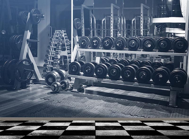 Barsectie – Fotobehangdecor toegepast