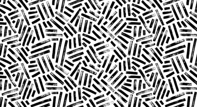 Essentie van Contrast Geometrie – Muurbehang