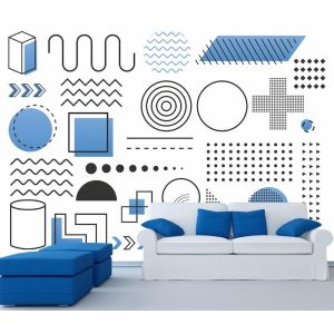 Geometrische Elementen Collage