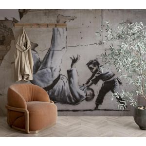 Banksy Eerbetoon Judo Kind