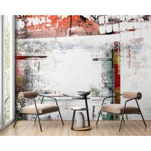 Vervaagde Graffiti Abstracte Kunst
