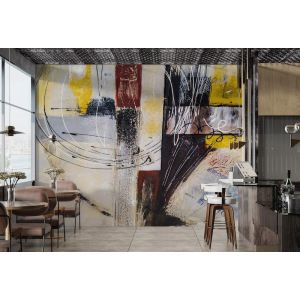 Gelaagde Expressies Abstracte Kunst