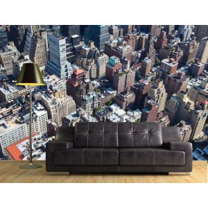 Vogelperspectief Manhattan