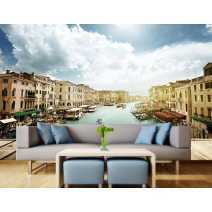 Uitzicht op Venetië Vanaf het Terras