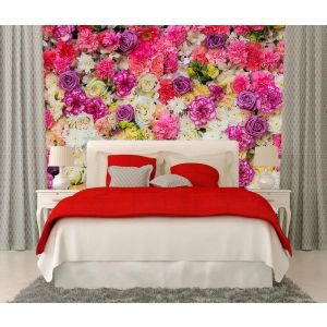 Muurdecoratie met Bloemen