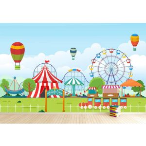 Kleurrijk Pretpark