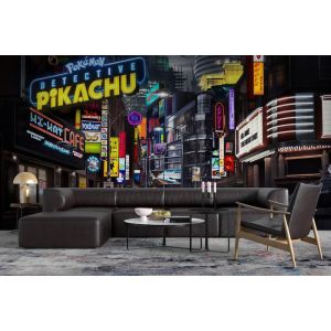 Detective Pikachu Straatscène Pokemon Anime