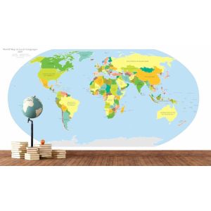 Wereldkaart in Moedertaal