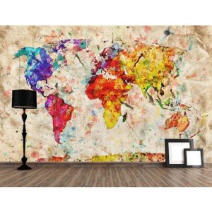 Oude Wereld van Aquarelpapier