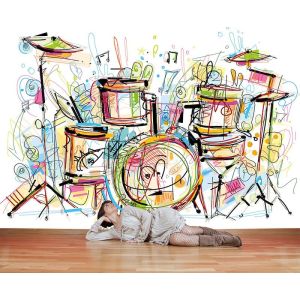 Kleurrijke Drum