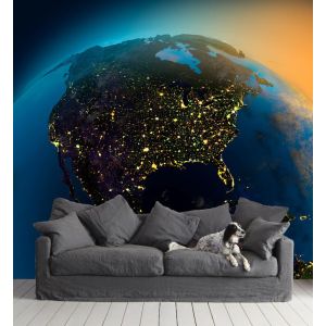 Amerika vanuit de Ruimte
