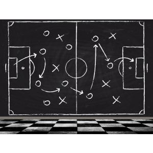 Voetbaltactiek Scorebord