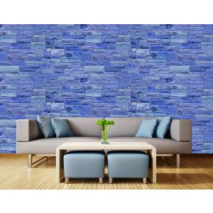 Blauwe Stenen Muur
