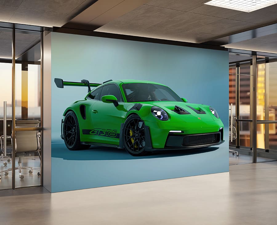 Porsche 911 Gt3 Rs Poster Behang - 2