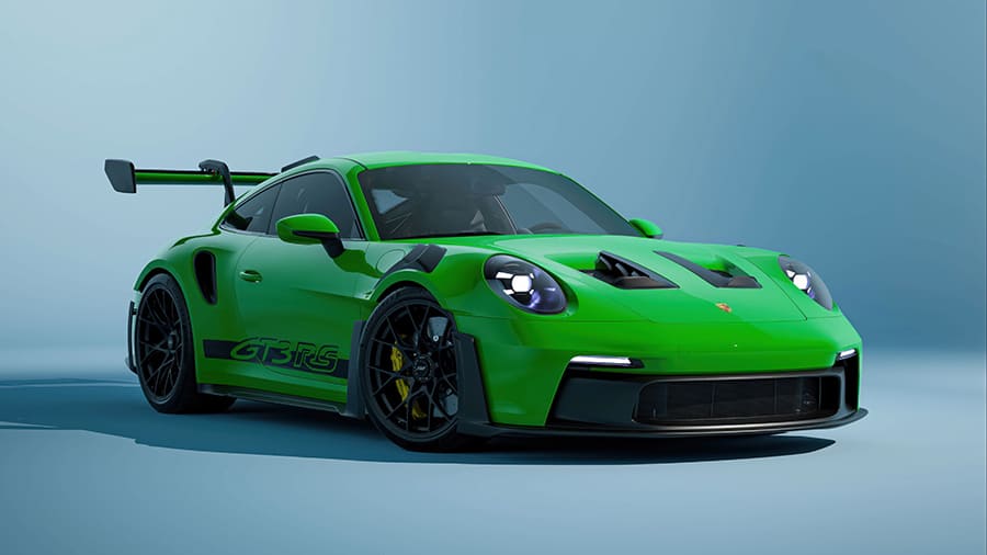 Porsche 911 Gt3 Rs Poster Behang