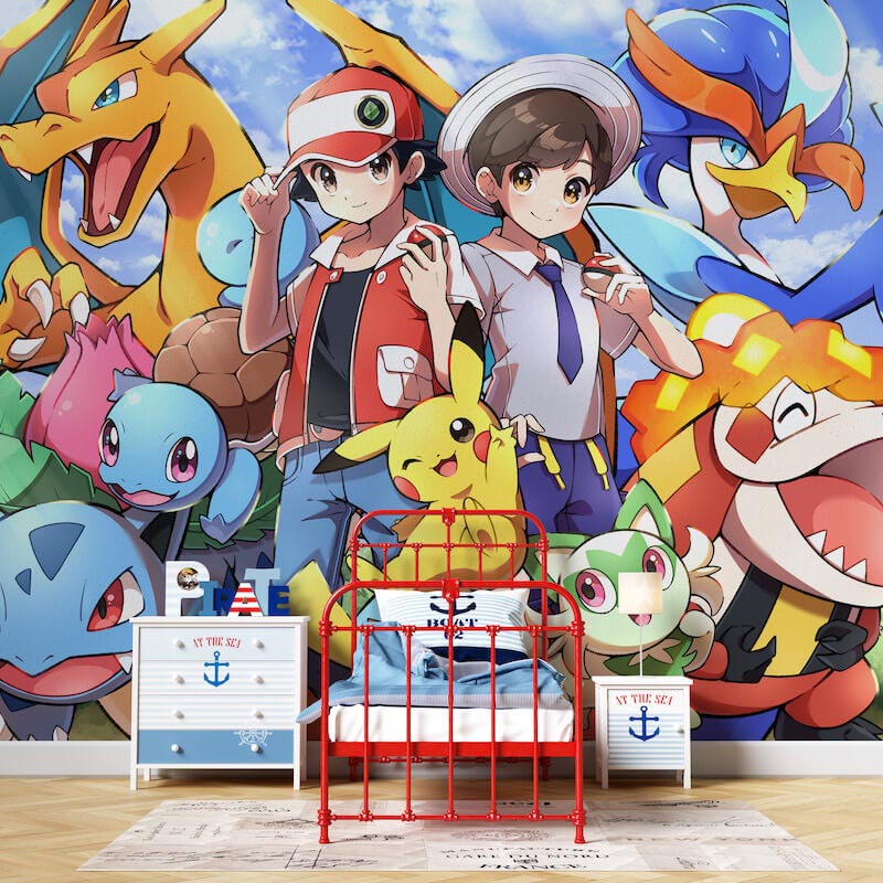 Pokémon Avontuur – Muurbehang