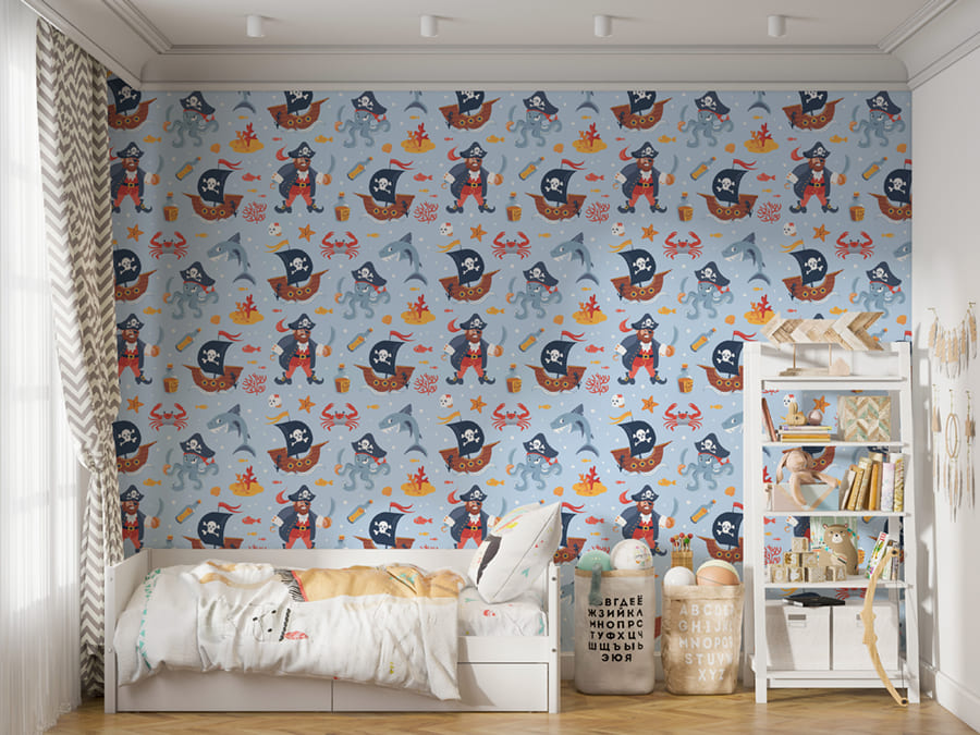 Piratenavontuur Behang - 2