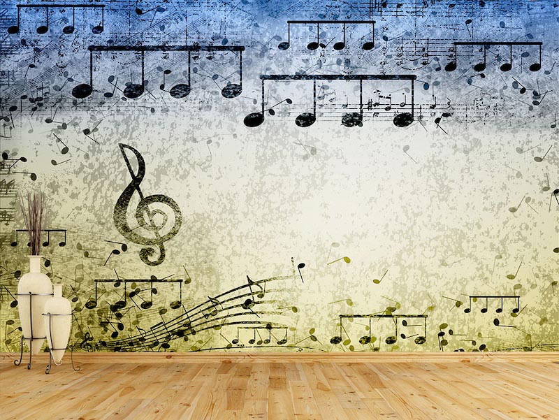 De Harmonie van de Noten – Fotobehangdecor toegepast