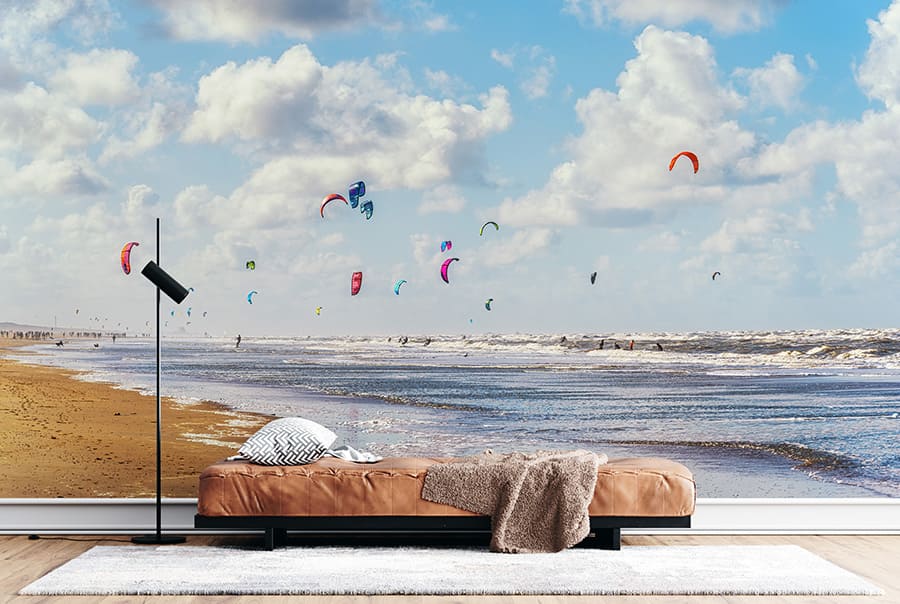 Strand Noordzee Behang - 2