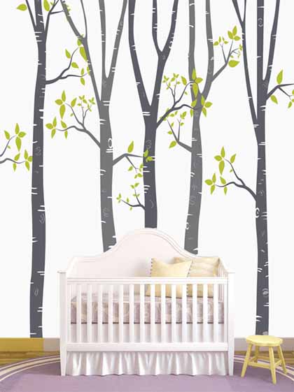 Babykamer Behang